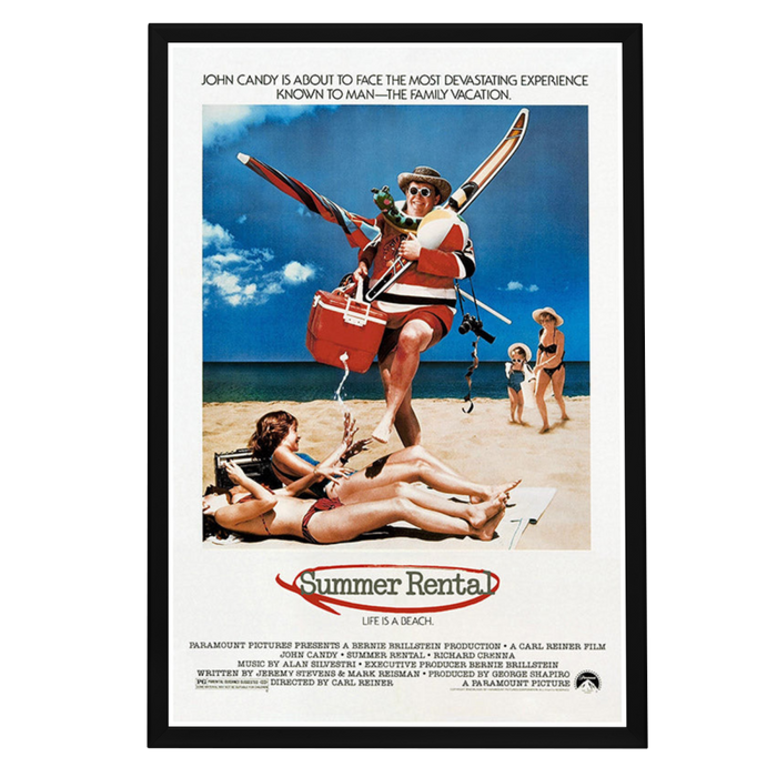 "Summer Rental" (1985) Framed Movie Poster