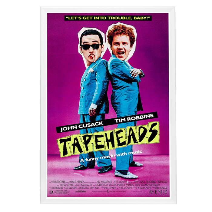 "Tapeheads" (1988) Framed Movie Poster