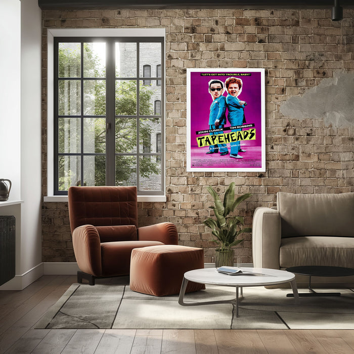 "Tapeheads" (1988) Framed Movie Poster