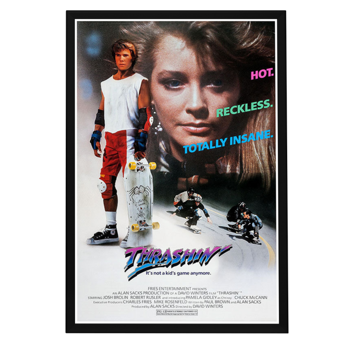 "Thrashin'" (1986) Framed Movie Poster