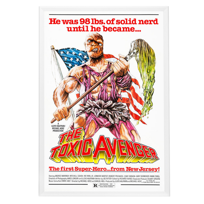 "Toxic Avenger" (1984) Framed Movie Poster