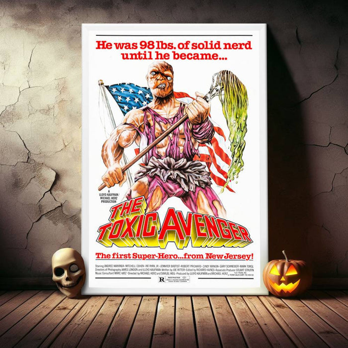 "Toxic Avenger" (1984) Framed Movie Poster