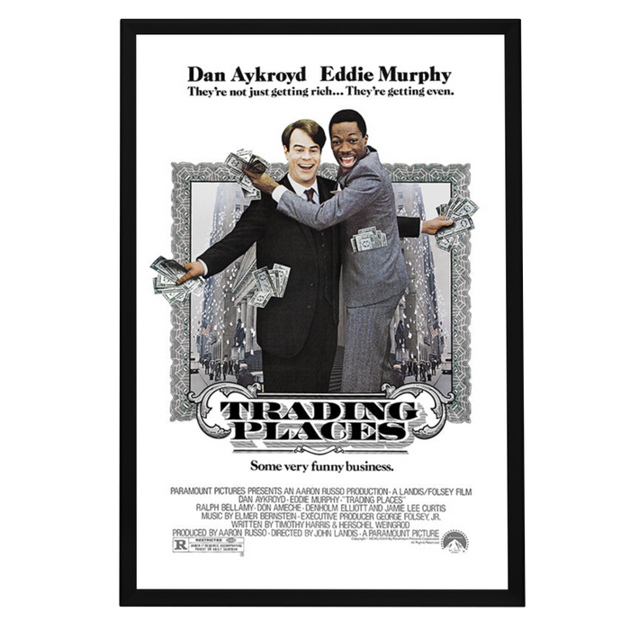 "Trading Places" (1983) Framed Movie Poster