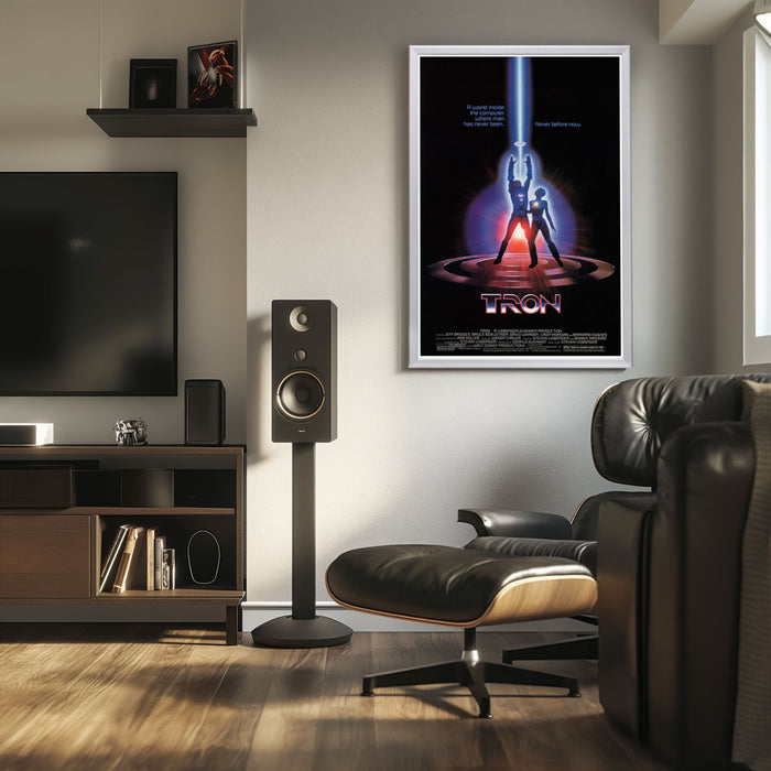"Tron" (1982) Framed Movie Poster