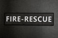 Woven FIRE RESCUE Placard Patch