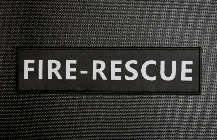 Woven FIRE RESCUE Placard Patch