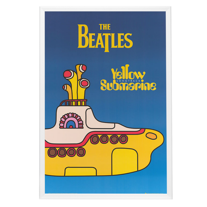 "Yellow Submarine" (1968) Framed Movie Poster